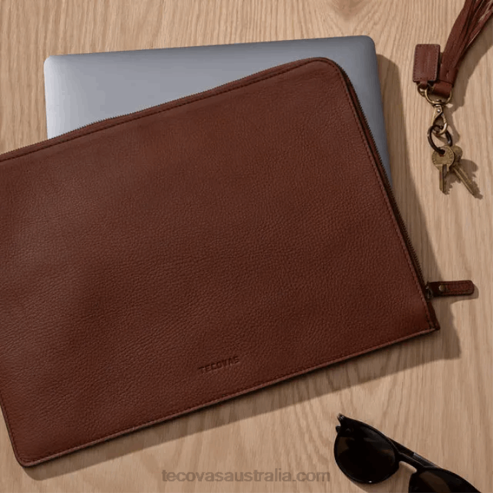 Bourbon Leather Laptop Sleeve Tecovas 62NN83