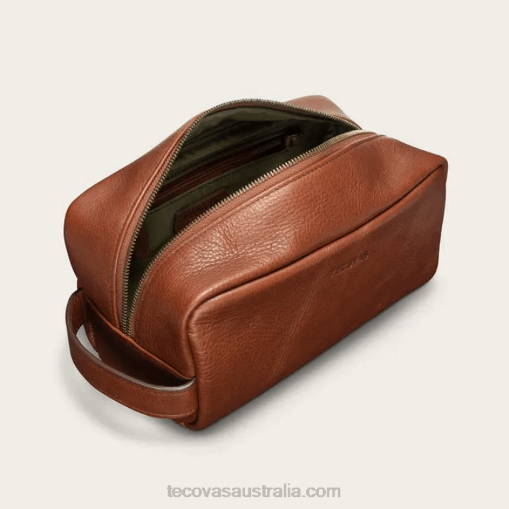 Bourbon Leather Travel Kit Tecovas 62NN87