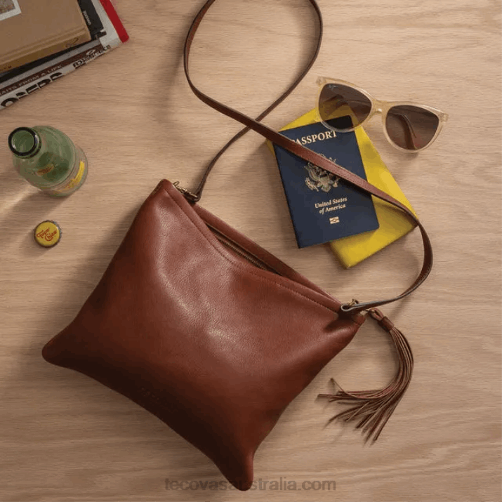 Fawn Leather Clutch Tecovas 62NN99