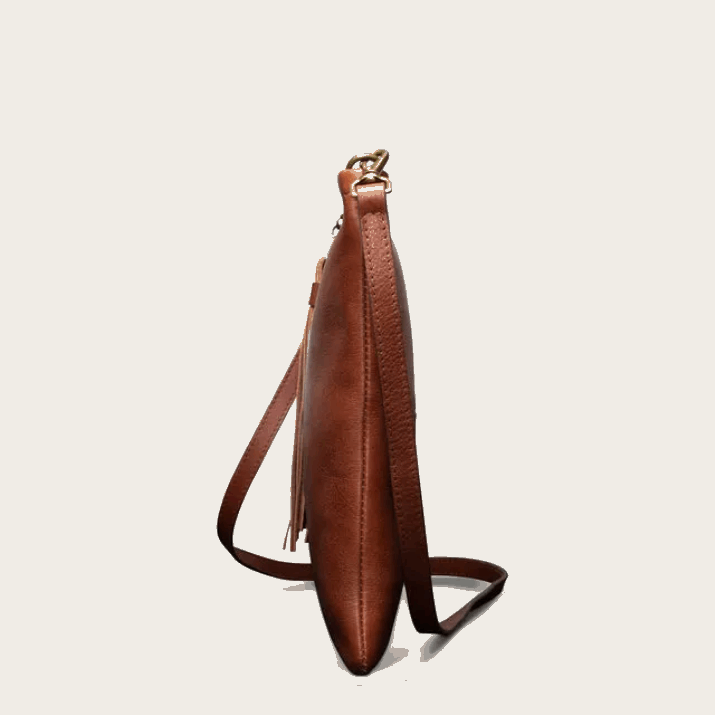 Fawn Leather Clutch Tecovas 62NN99