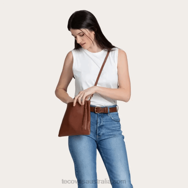 Fawn Leather Clutch Tecovas 62NN99
