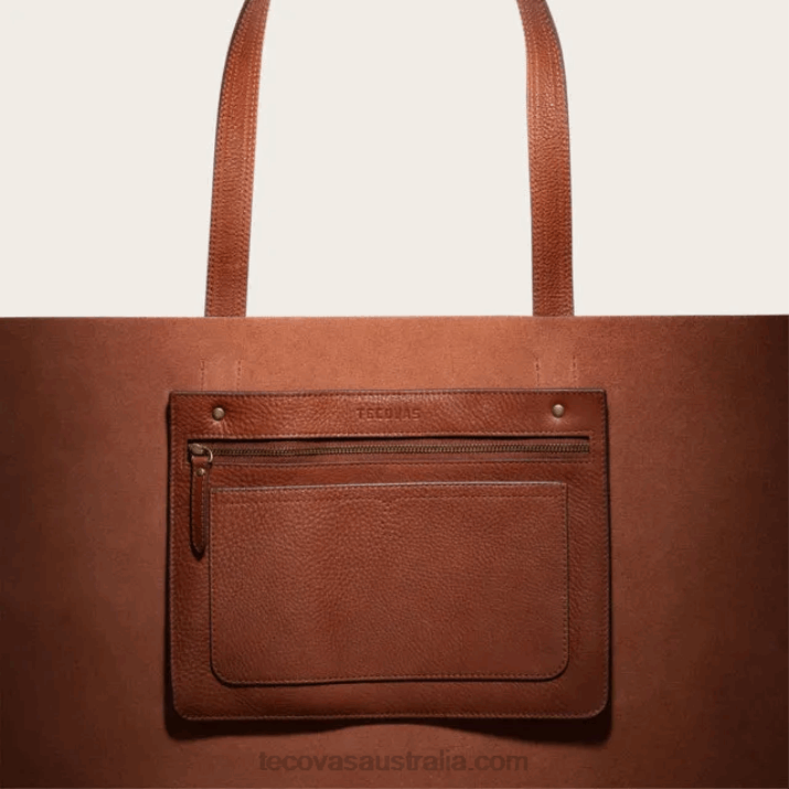 Fawn Leather Tote Tecovas 62NN86