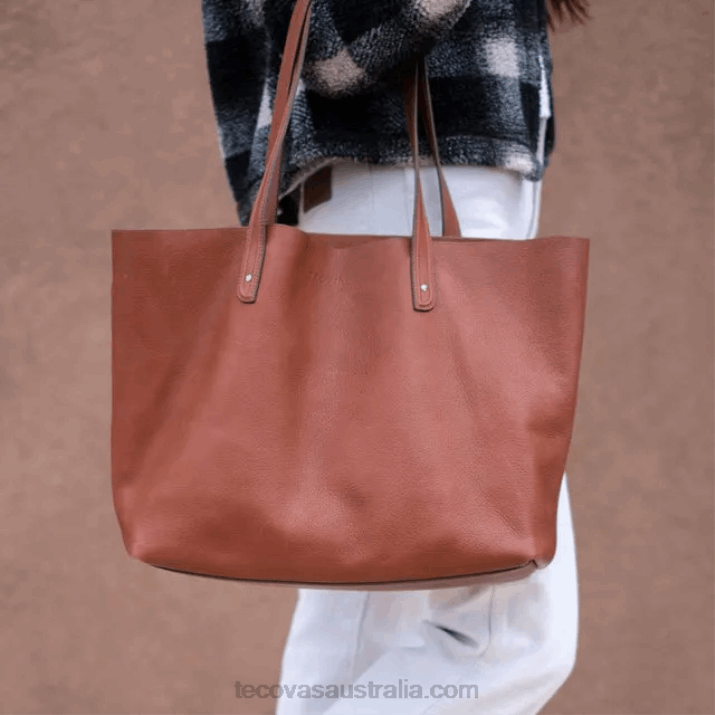 Fawn Leather Tote Tecovas 62NN86