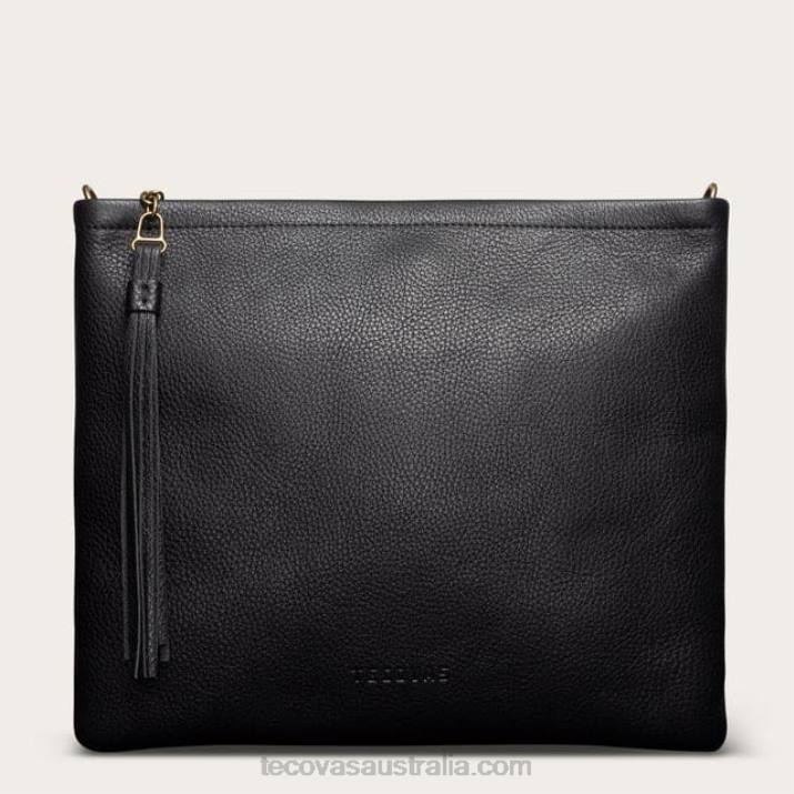 Midnight Leather Clutch Tecovas 62NN100