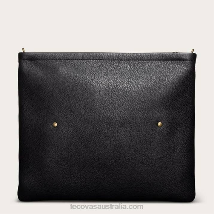 Midnight Leather Clutch Tecovas 62NN100