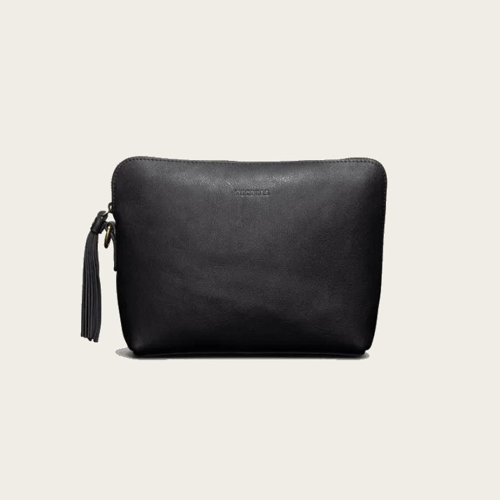 Midnight Leather Wristlet Pouch Tecovas 62NN102