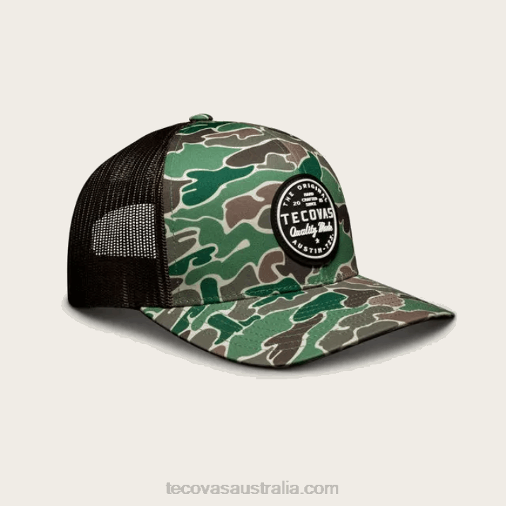 Camo Cowboy Camo Trucker Hat Tecovas 62NN70