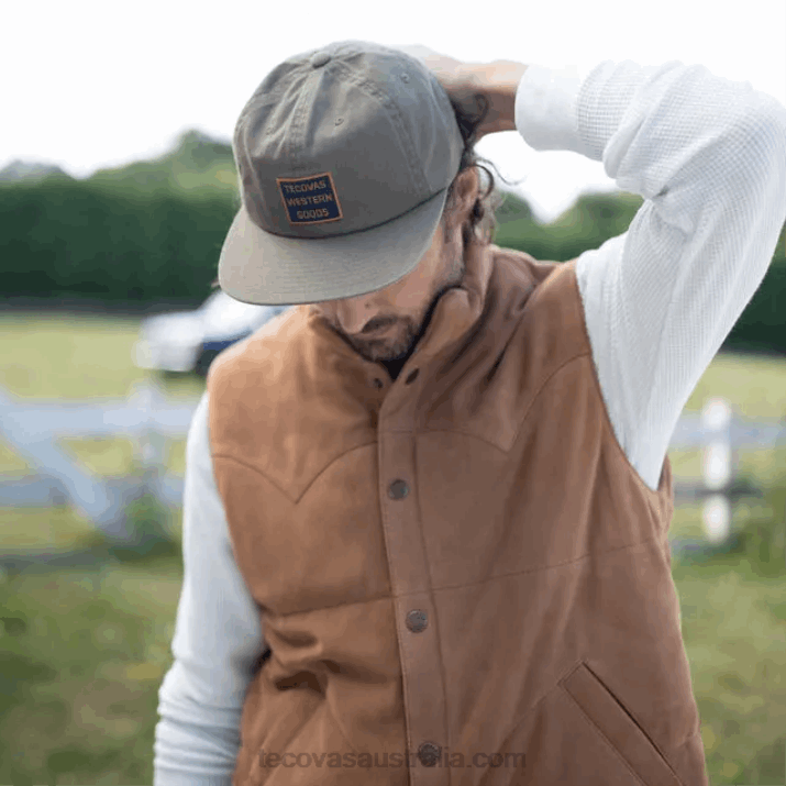 Olive Western Goods Washed Camper Hat Tecovas 62NN69