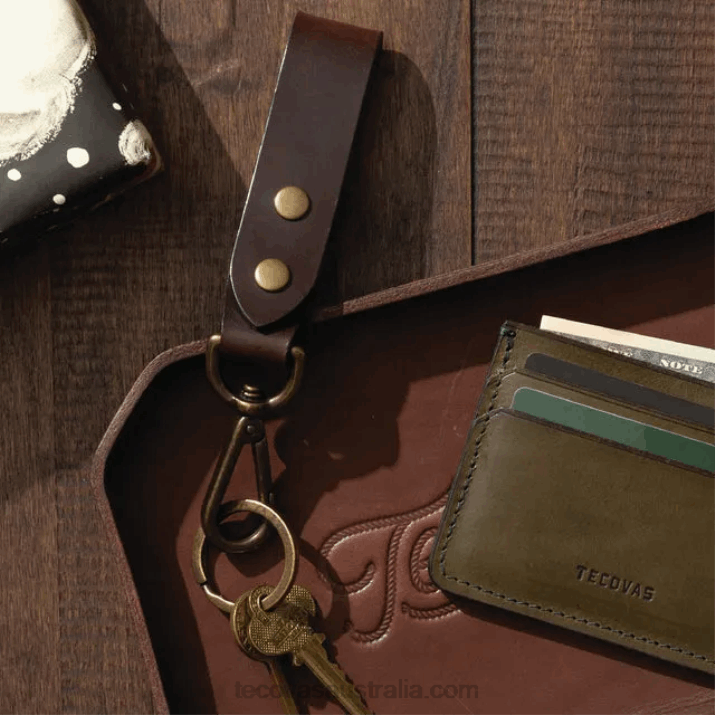 Stout Bovine Key Fob Tecovas 62NN108