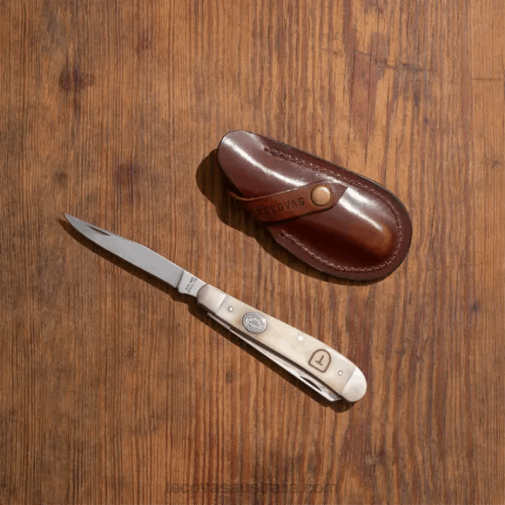 Bone Pocket Knife Set Tecovas 62NN93