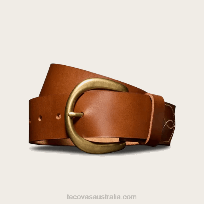 Medium Brown Women's C-Buckle Belt Tecovas 62NN109