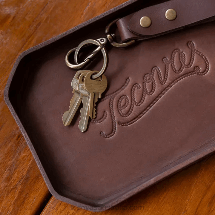 Stout Bovine Catchall Tray Tecovas 62NN105