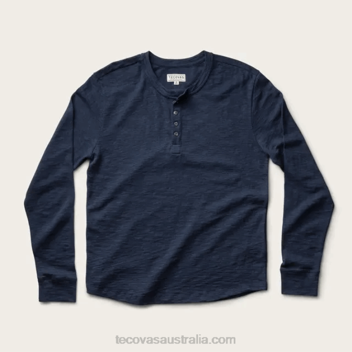 Men Twilight Cotton Slub Henley Tecovas 62NN26