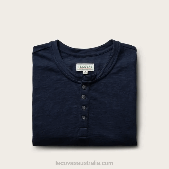 Men Twilight Cotton Slub Henley Tecovas 62NN26