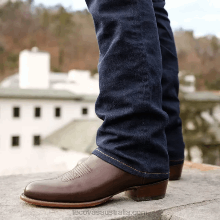 Men Dark Blue Slim Jean Tecovas 62NN58