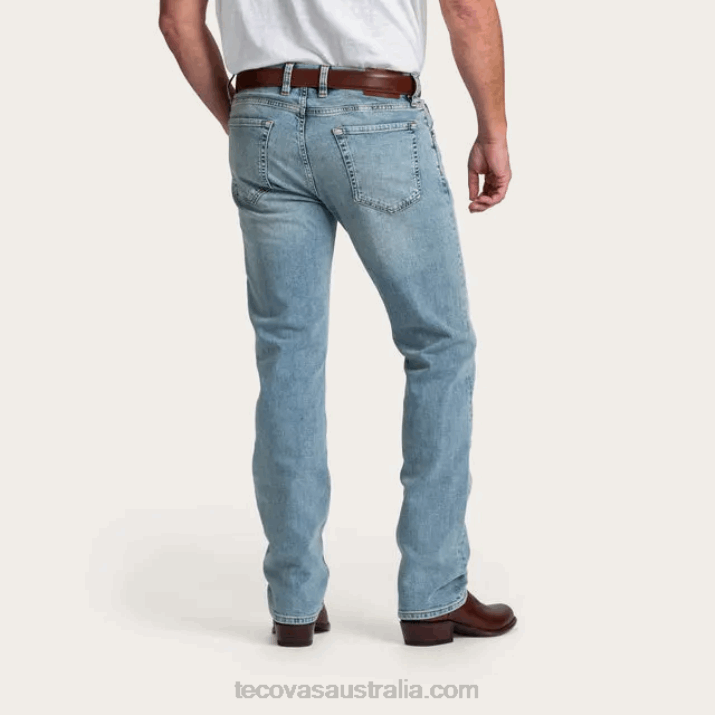 Men Light Blue Slim Jean Tecovas 62NN60