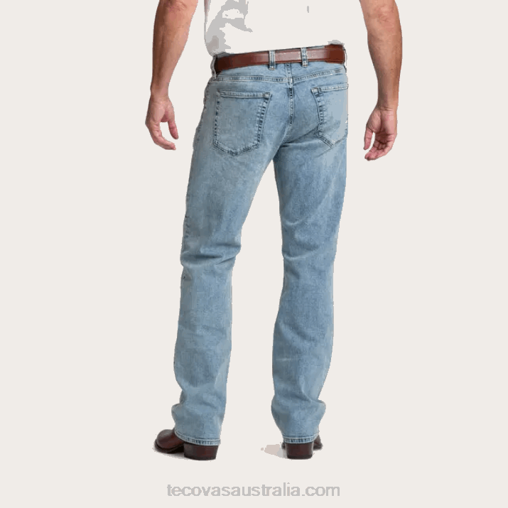 Men Light Blue Standard Jean Tecovas 62NN54