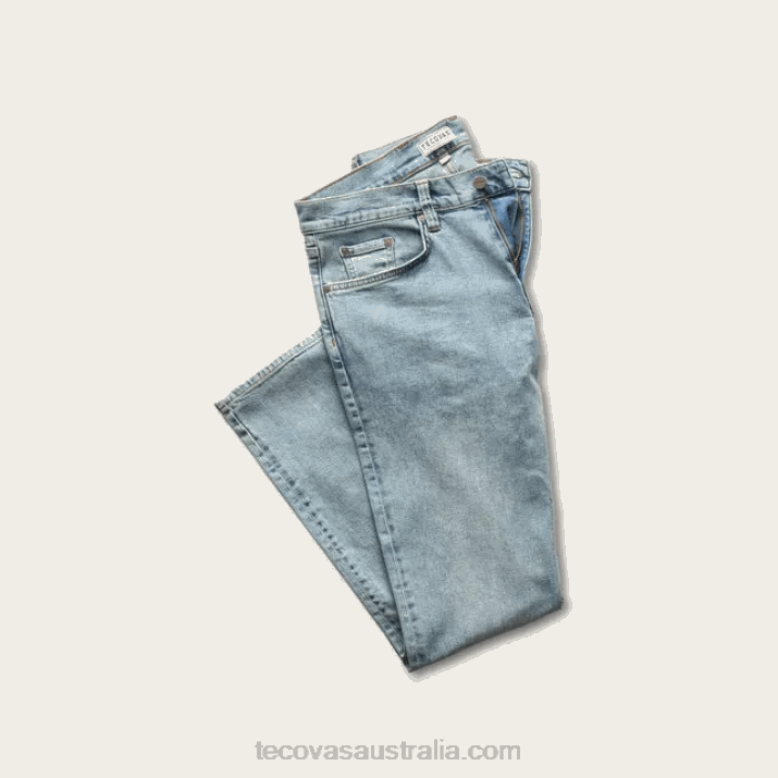 Men Light Blue Standard Jean Tecovas 62NN54