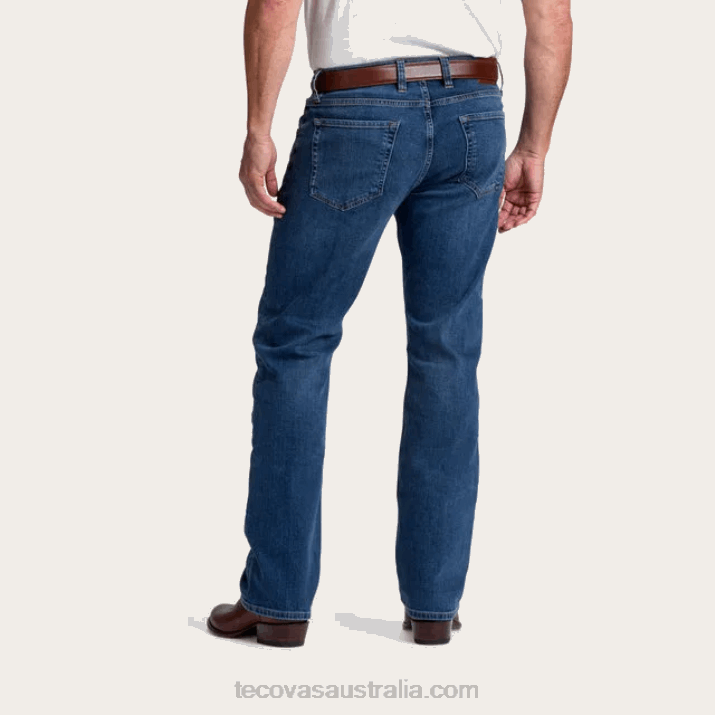 Men Medium Blue Slim Jean Tecovas 62NN59