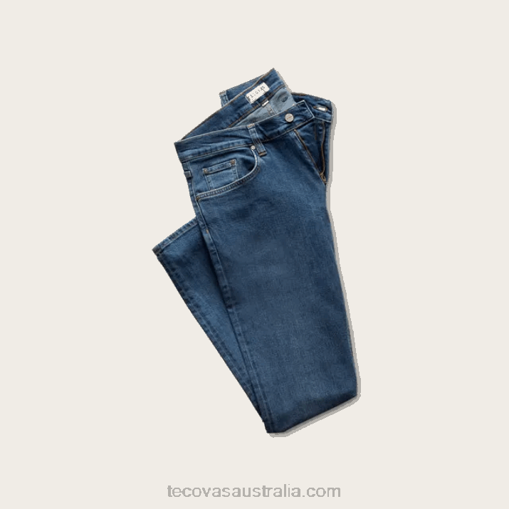 Men Medium Blue Slim Jean Tecovas 62NN59