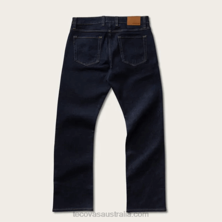 Men New Dark Straight Western Jean Tecovas 62NN55