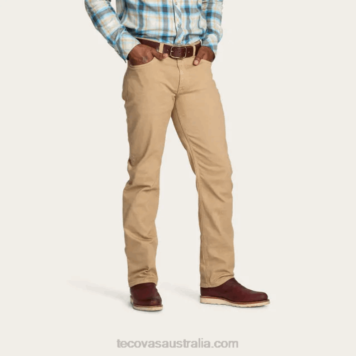Men Sand Five-Pocket Comfort Jean Tecovas 62NN64