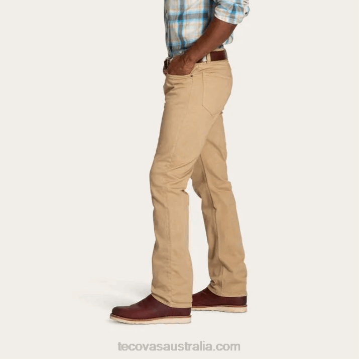 Men Sand Five-Pocket Comfort Jean Tecovas 62NN64