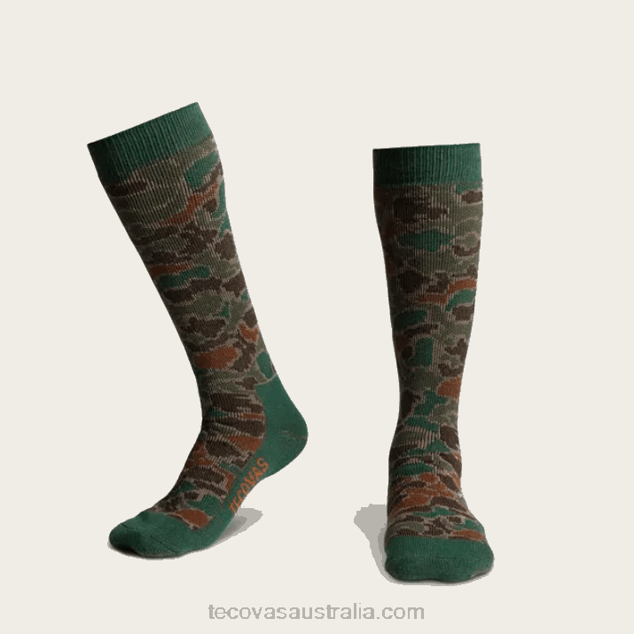 Men Camo Merino Wool Socks Tecovas 62NN77