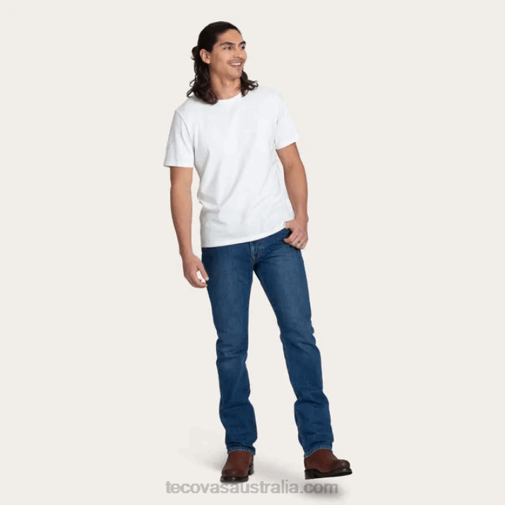 Men Bone Pima Cotton Tee Tecovas 62NN30