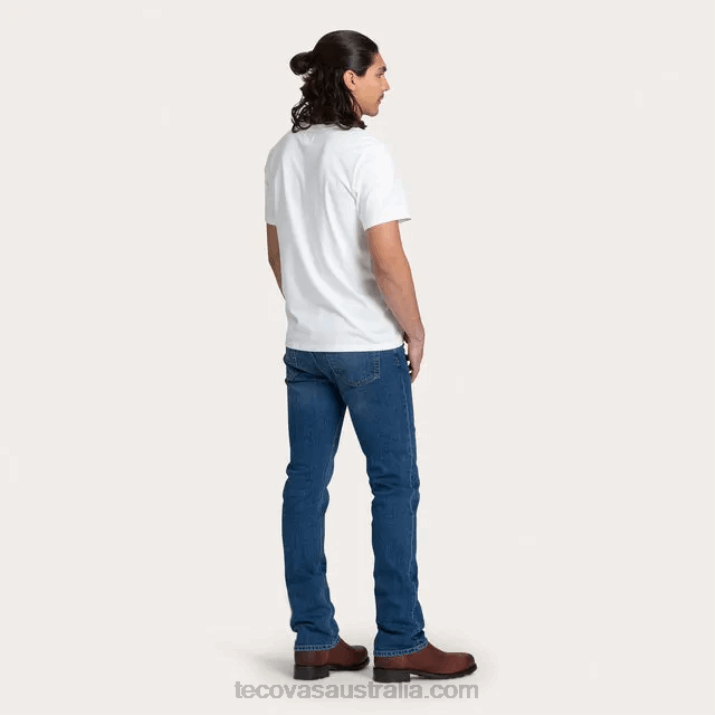 Men Bone Pima Cotton Tee Tecovas 62NN30