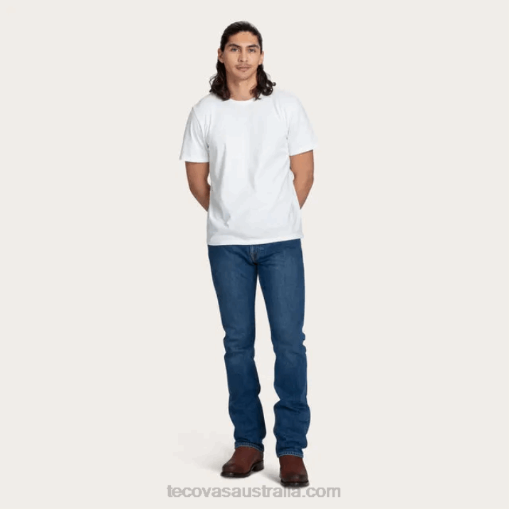 Men Bone Pima Cotton Tee Tecovas 62NN30