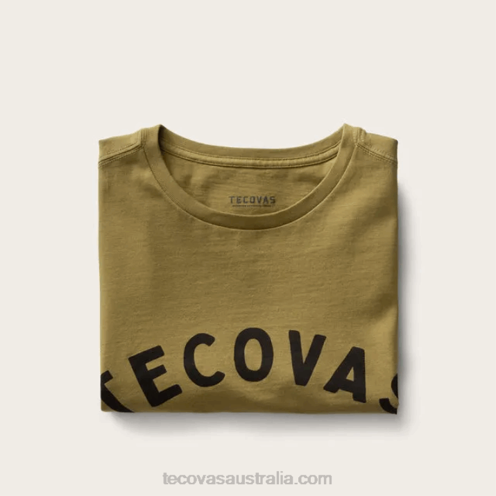 Men Olive Original Western Goods Tee Tecovas 62NN32