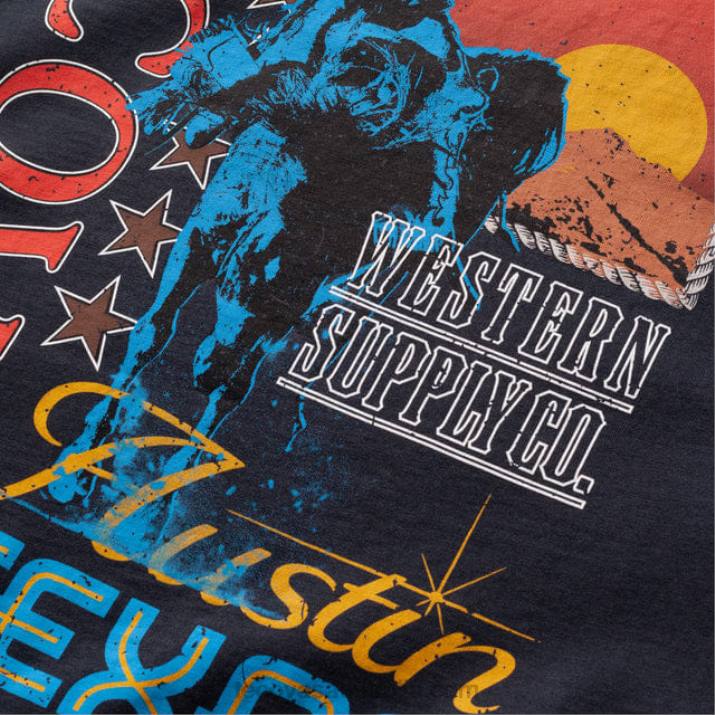 Men Onyx Bronc' Tee Tecovas 62NN50