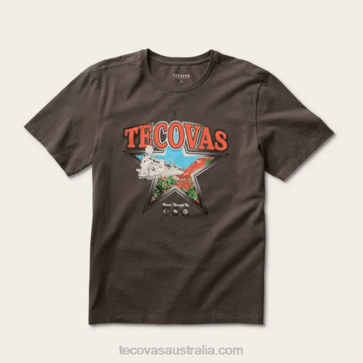 Men Peat Steady Ride Tee Tecovas 62NN48