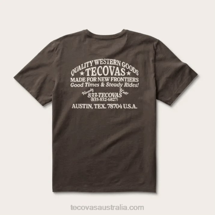 Men Peat Steady Ride Tee Tecovas 62NN48