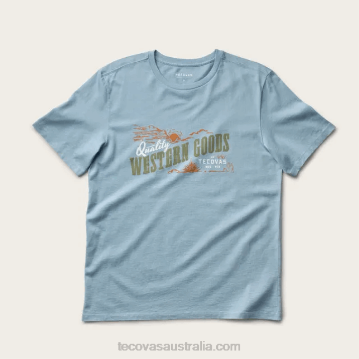 Men River Quality Western Goods Tee Tecovas 62NN38