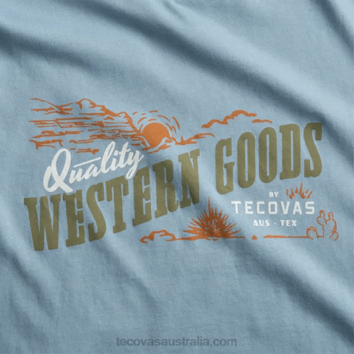 Men River Quality Western Goods Tee Tecovas 62NN38