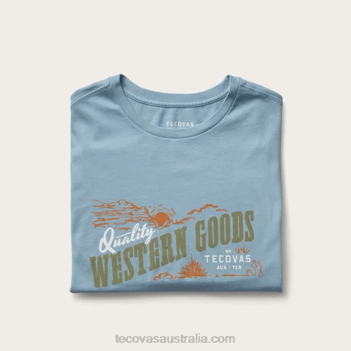 Men River Quality Western Goods Tee Tecovas 62NN38