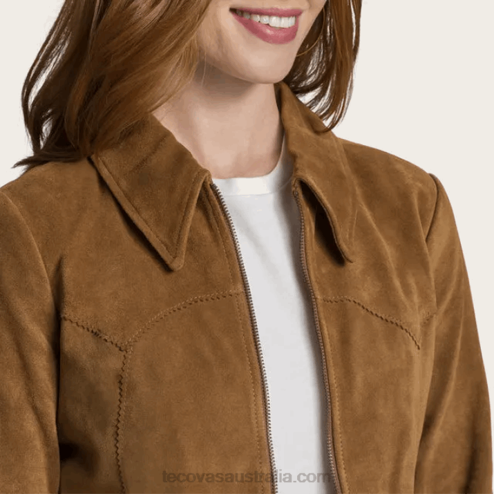 Women Cider Suede Fringe Jacket Tecovas 62NN145
