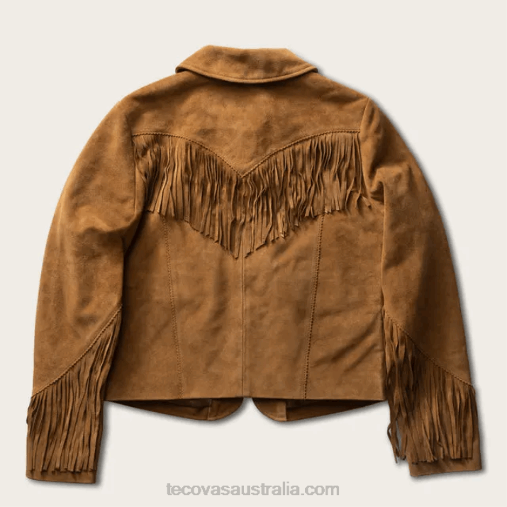 Women Cider Suede Fringe Jacket Tecovas 62NN145