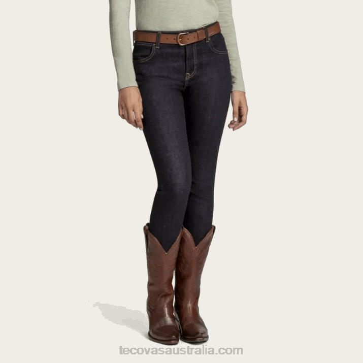 Women Ink Blue High-Rise Skinny Jean Tecovas 62NN169