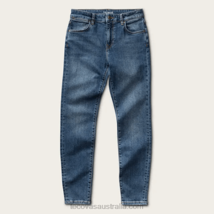 Women River Blue High-Rise Skinny Jean Tecovas 62NN168