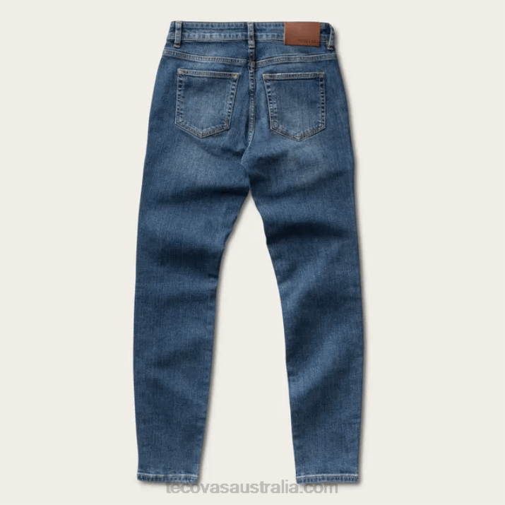 Women River Blue High-Rise Skinny Jean Tecovas 62NN168