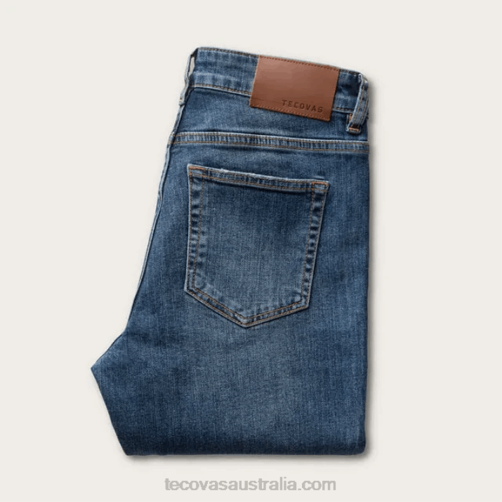 Women River Blue High-Rise Skinny Jean Tecovas 62NN168