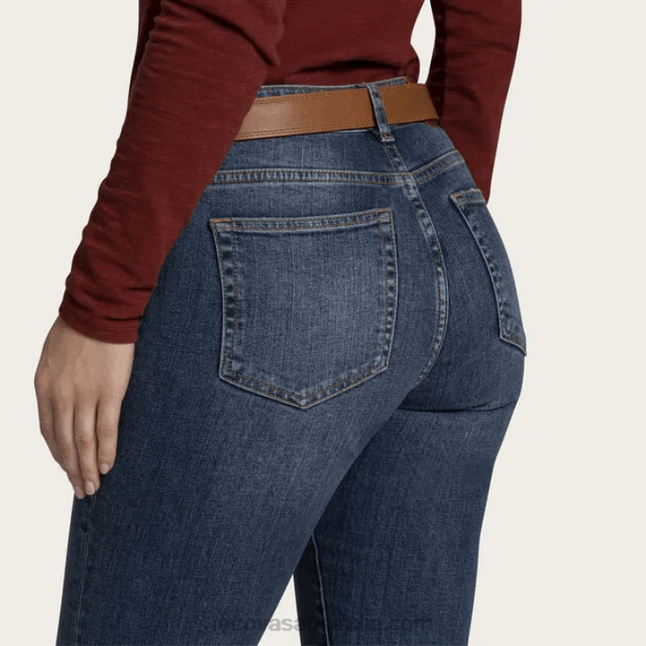 Women River Blue High-Rise Skinny Jean Tecovas 62NN168