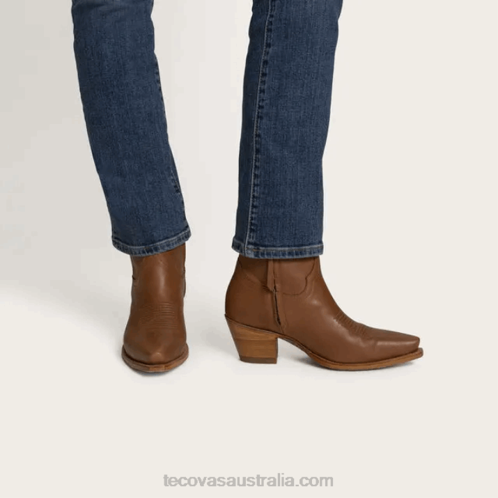 Women River Blue High-Rise Straight Jean Tecovas 62NN167