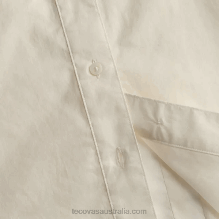 Women Bone Solid Button Down Tecovas 62NN152