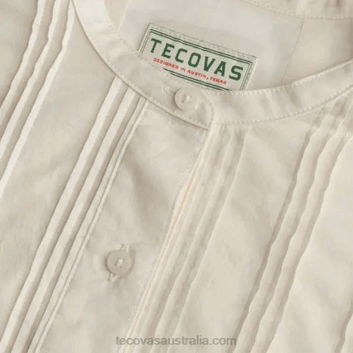 Women Bone Solid Button Down Tecovas 62NN152