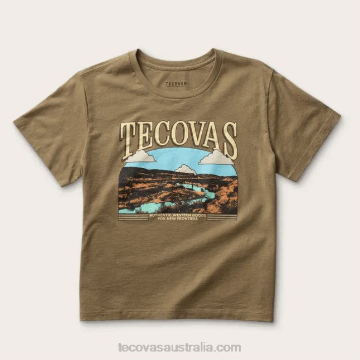 Capers Women's Creekside Tee Tecovas 62NN165