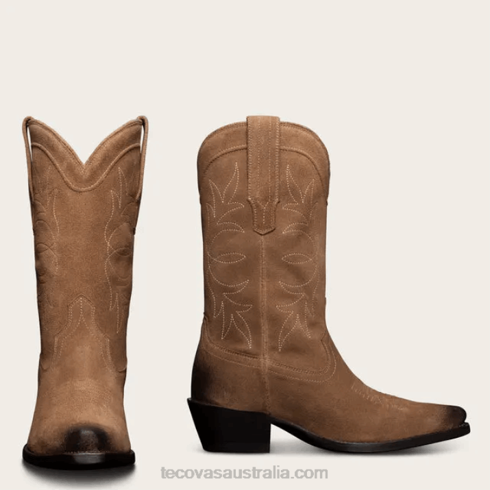 Women Almond Suede The Sadie Tecovas 62NN132
